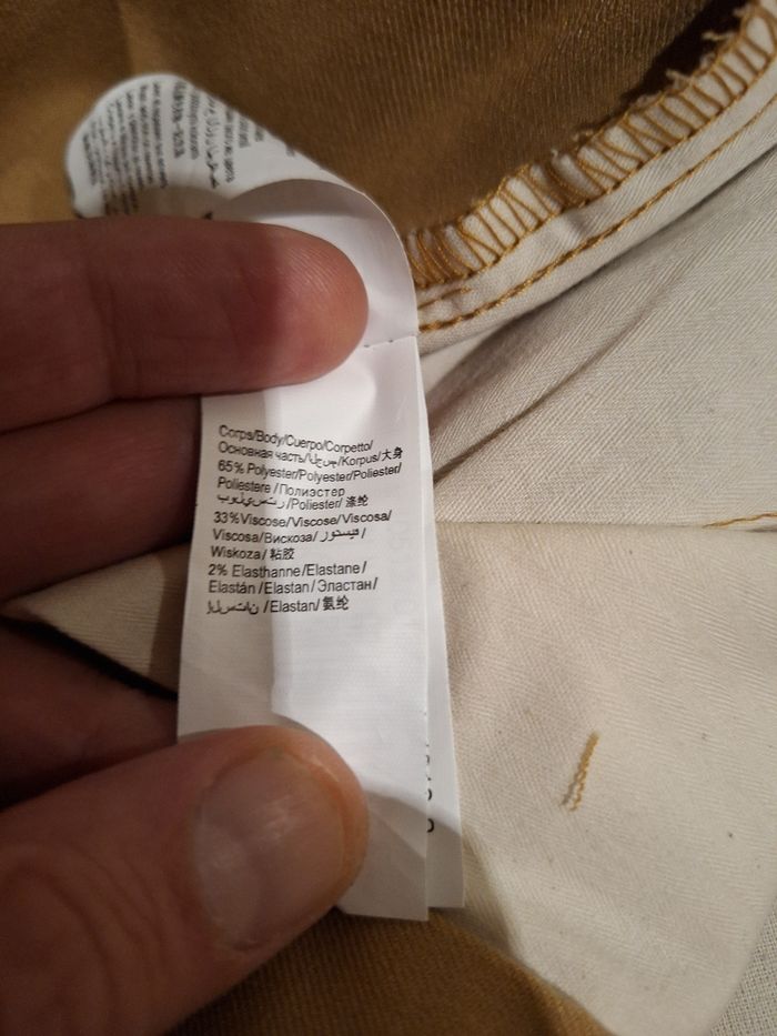 Pantalon droit  type costume neuf Bzb 32 (fr) neuf - photo numéro 4