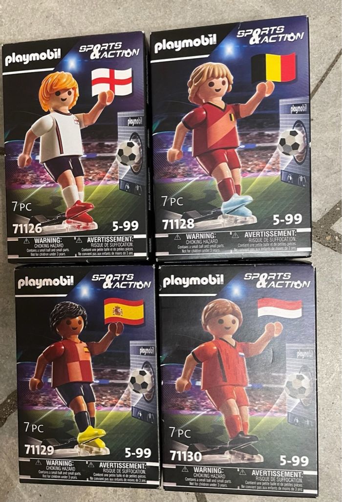 Playmobil joueur de football