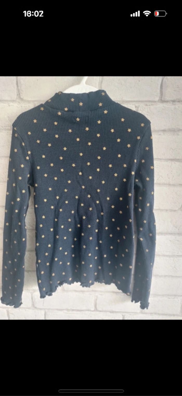 Tee-shirt manches longues fille Kiabi taille 8 ans - photo numéro 2