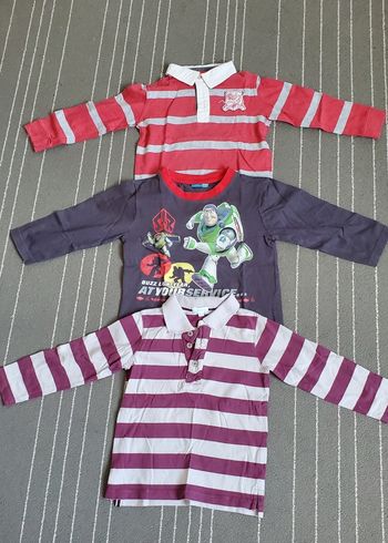 Lot de 3 mches longues 3 ans