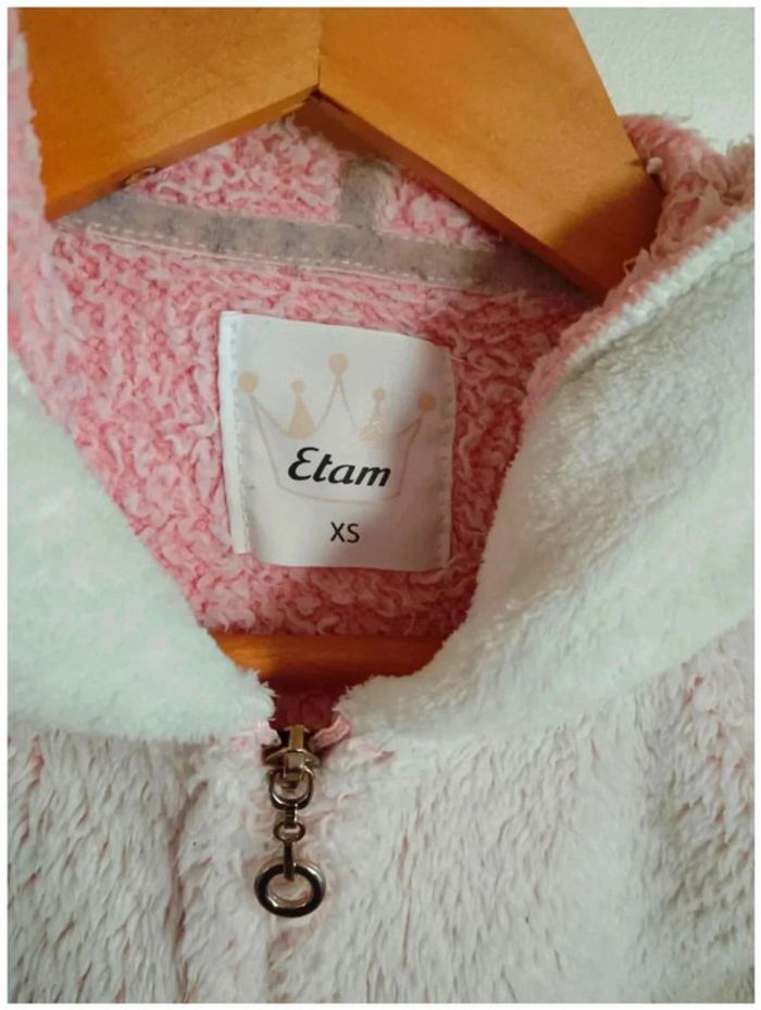 C28 veste rose Etam XS - photo numéro 3