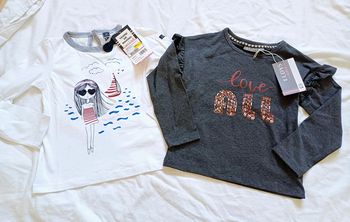 Lot de 2 tee shirts neuf