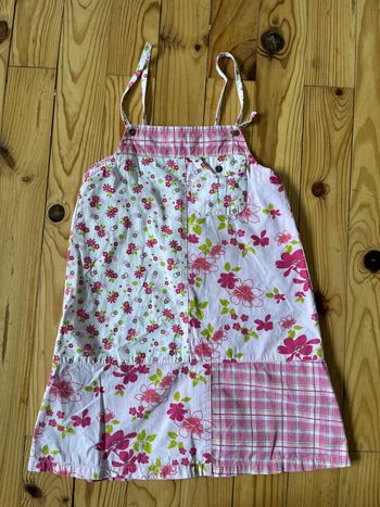 Robe fleurie Vertbaudet 6 ans