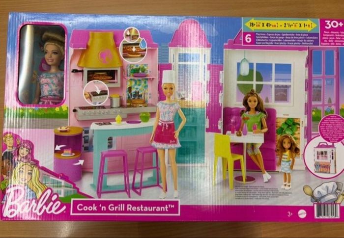 Restaurant Barbie – Cook’n Grill Restaurant – NEUF
