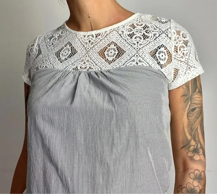 SOLDE - Blouse manches courtes taille S - Naf Naf - photo numéro 5