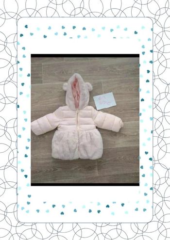 Manteaux doudoune blouson 6/9 mois / giubbino cappotto 6/9 mesi
