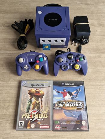 Console Nintendo gamecube et jeux