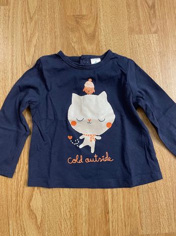 T-shirt manches longues 6 mois