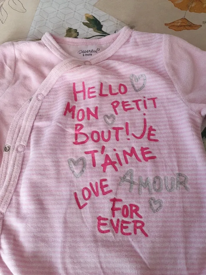 Pyjama chaud 9 mois - photo numéro 2