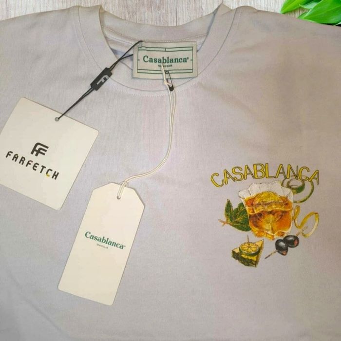 T shirt Casablanca paris tennis club blanc neuf - XL - photo numéro 3
