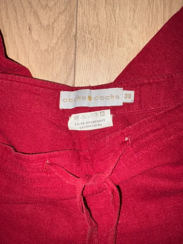 Pantalon rouge - photo numéro 2