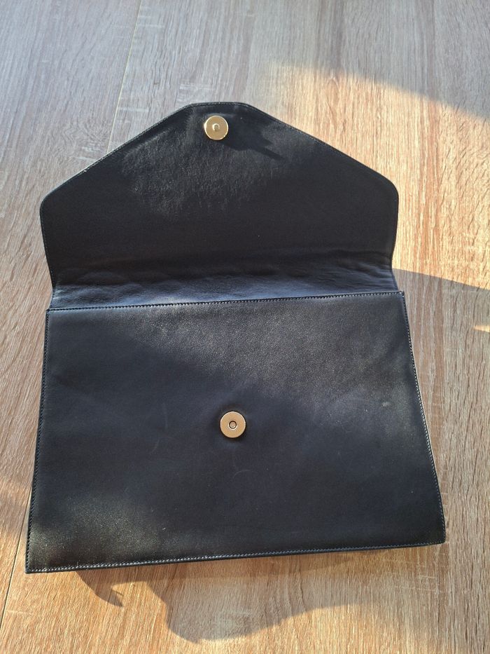 Chic Rétro ! Pochette  Matelassé Noir - État Magnifique - photo numéro 6