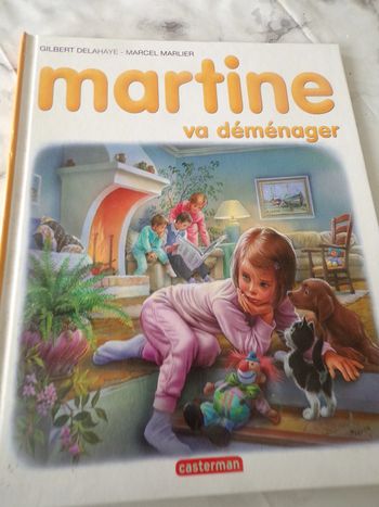 Livre Martine va déménager  casterman