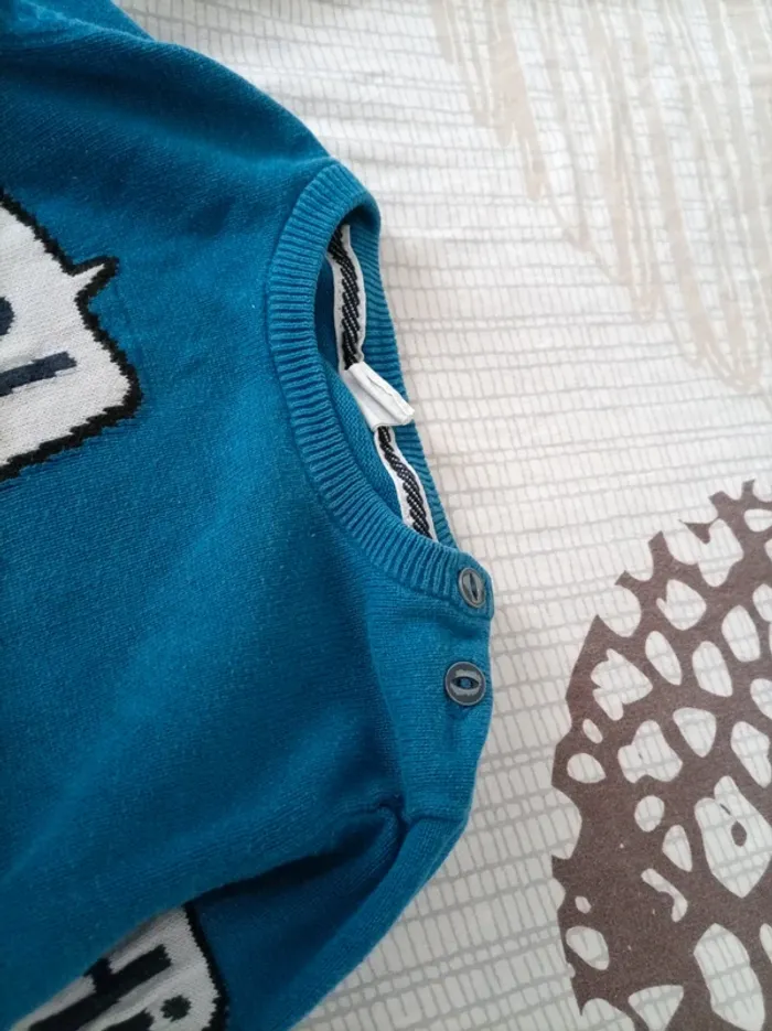 Pull bleu - photo numéro 5