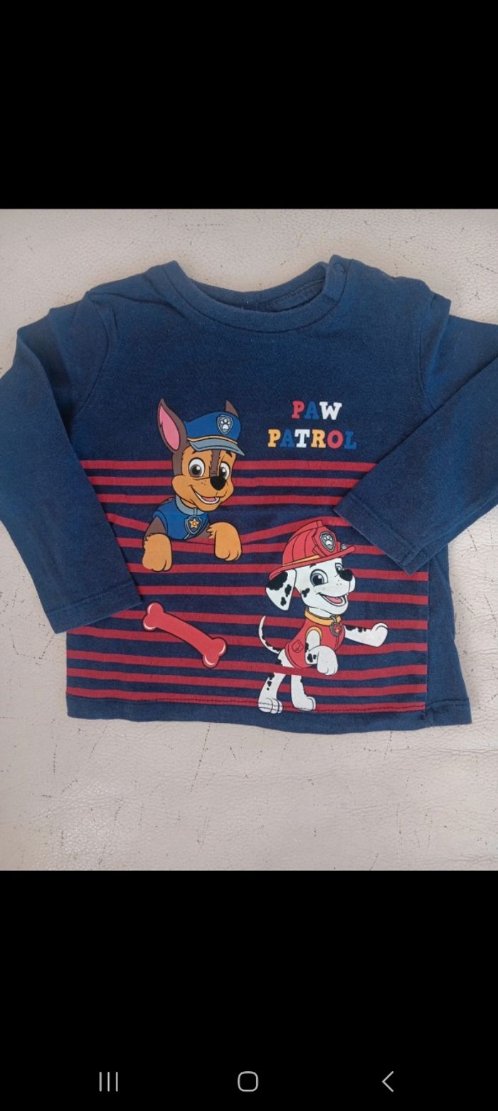 Lot tee-shirts 18 mois - photo numéro 2