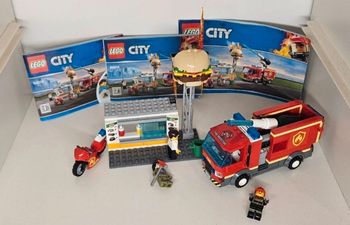 LEGO 60214 City Fire L’Intervention des Pompiers au Restaurant de Hamburgers