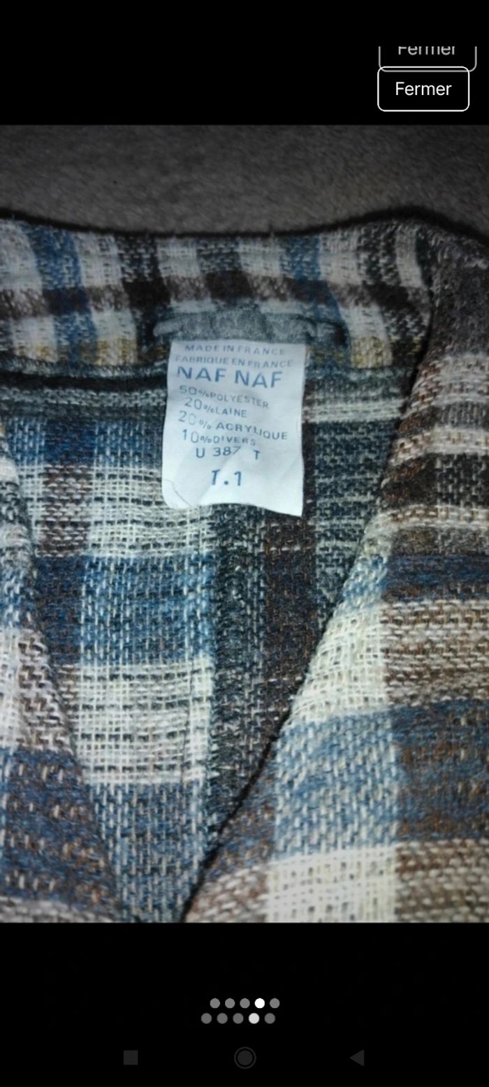 Très beau gilet Naf Naf f46 - photo numéro 5