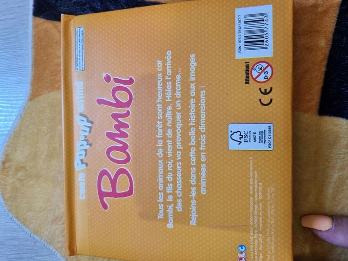 Livre bambi - photo numéro 7
