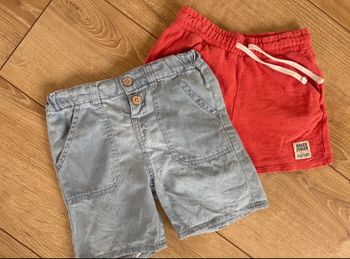 Lot de 2 shorts