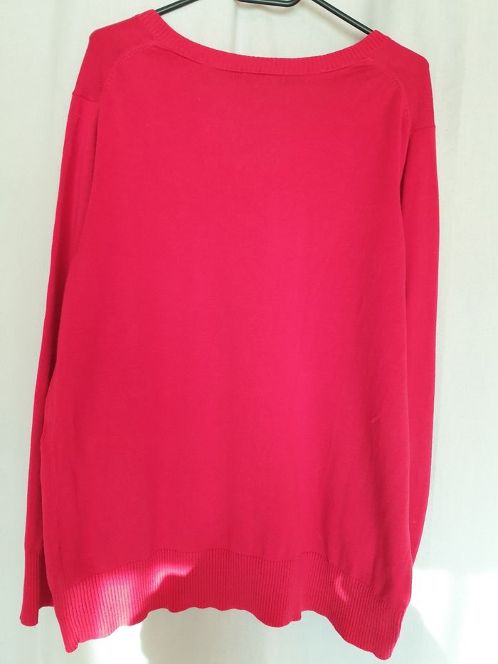 Pull femme 2X rouge Tommy Hilfiger - photo numéro 3