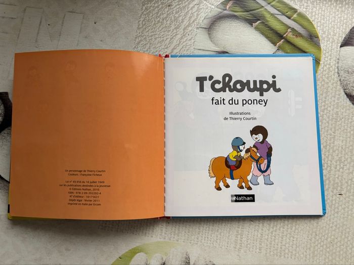 Livre T’choupi N*45 - photo numéro 2