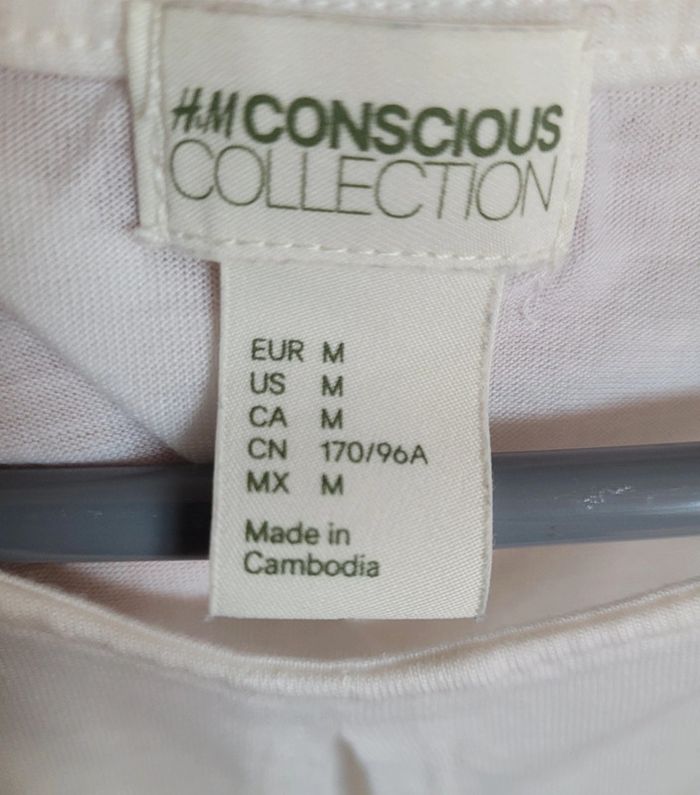 Top blanc chic H&M taille 38 - photo numéro 4