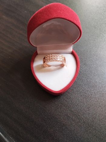 Bague vintage femme avec coffret cadeau