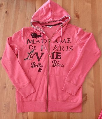 Veste de jogging rose fille Taille S