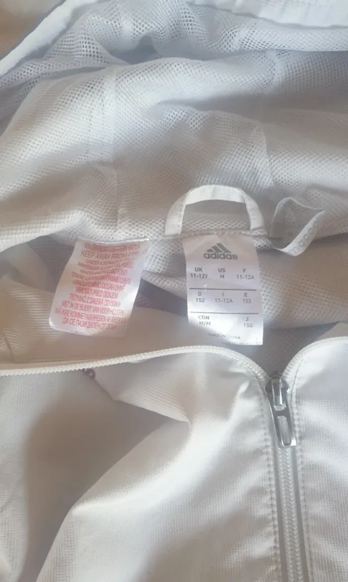 Veste Survetement Foot Real Madrid - Adidas 11/12 ans - photo numéro 4