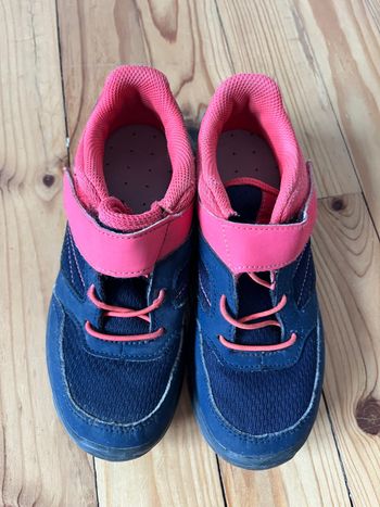 Chaussures de marche marine Quechua 32