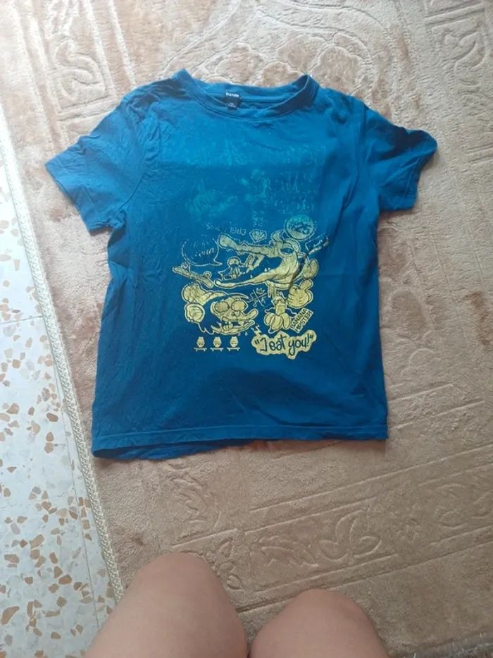 Lot 2tee shirt 12 ans