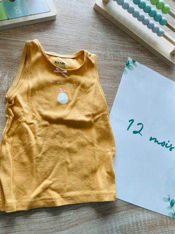 Débardeur 12 mois