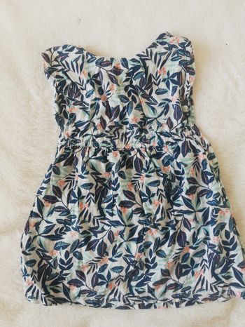 Robe gémo bleu