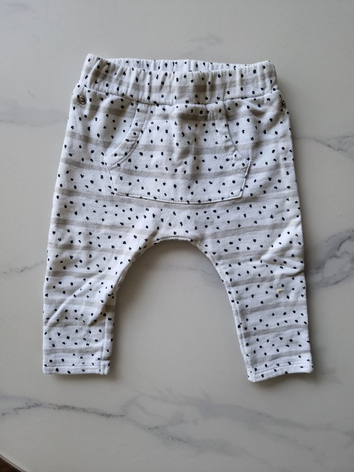 Pantalon rayé et tacheté Grain de blé 6 mois