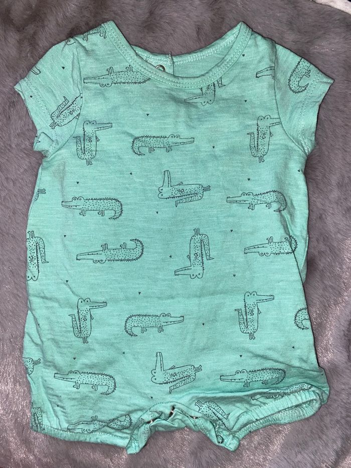 Lot barboteuse combi short - photo numéro 4