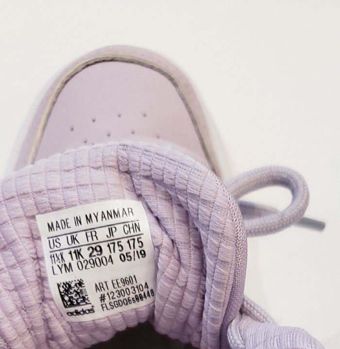 Hoops Mid Adidas Baskets fille Taille 29 - photo numéro 7