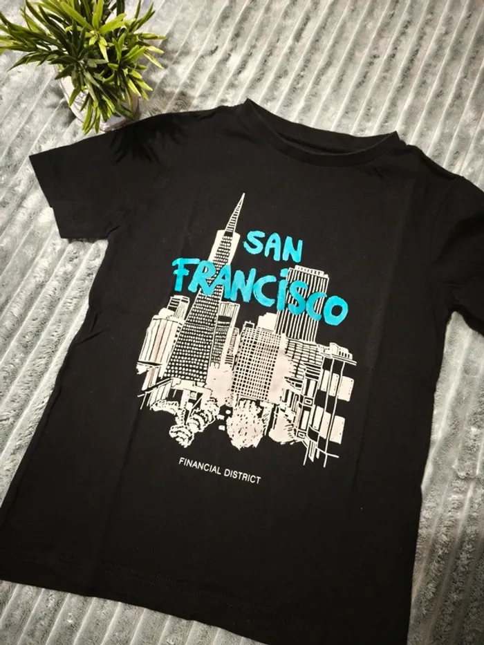 Tee-shirt garçon San francisco 10 ans