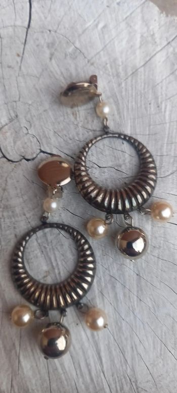 Boucles d'oreilles clips vintage