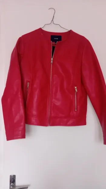 Veste simili cuir