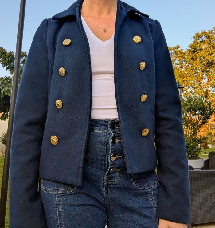Veste bleu marine – intemporelle et tendance - photo numéro 3