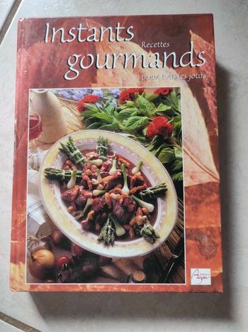 Livre instant recette gourmand pour tous les jours