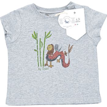 T-Shirt à manches courtes 6 mois en coton bio Arsène et les pipelettes