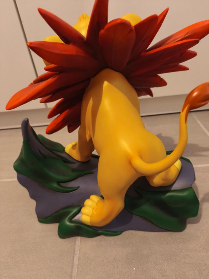 Figurine Disney Beast Kingdom Master Craft Statue Petit Simba Le Roi Lion - photo numéro 4