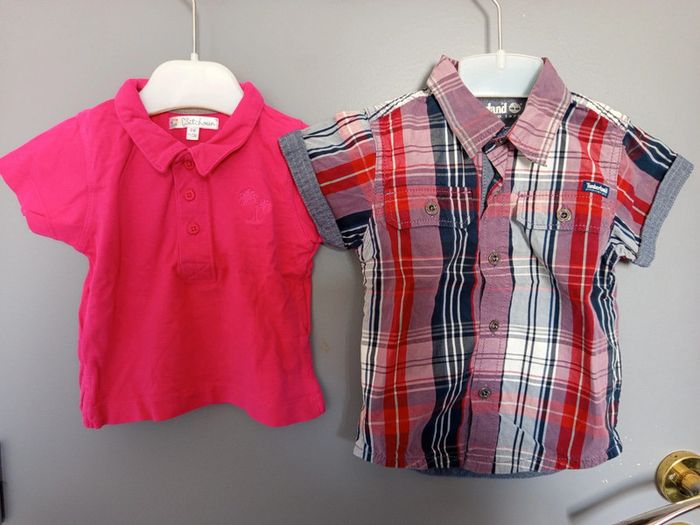 Lot chemise et polo 9 mois