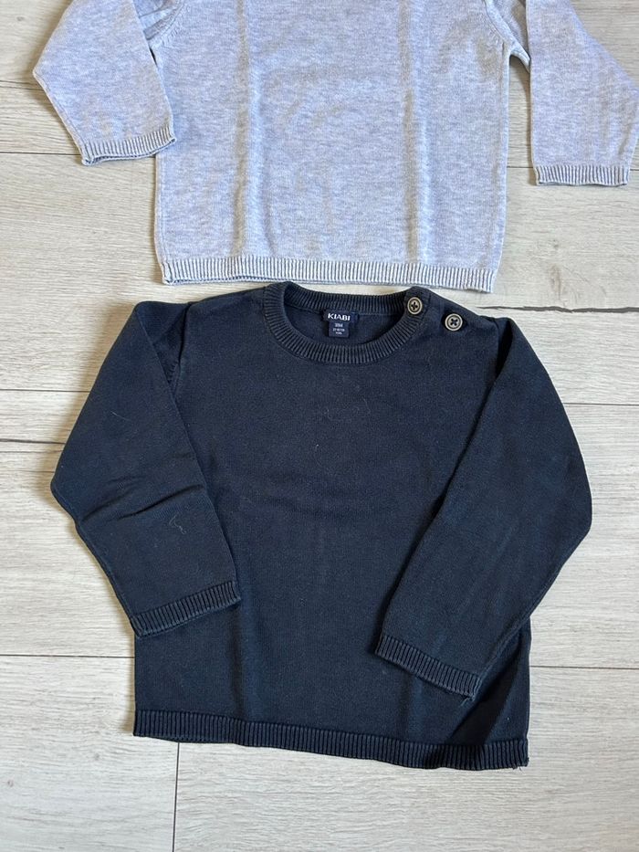 Lot pulls 18 mois - photo numéro 2