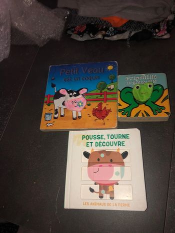 Lot de 3 livre enfants
