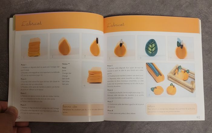 Fruits et légumes en pâte polymère - Mettez des vitamines dans vos créations ! Nolwenn Le grand - photo numéro 2