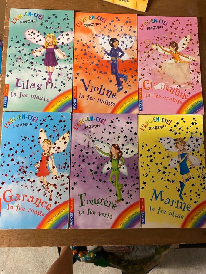 Livre l'arc en ciel magique