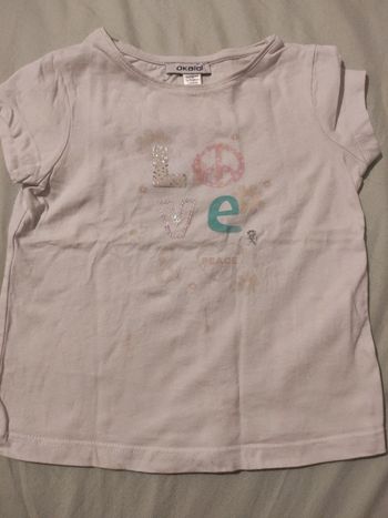 T-shirt MC T4A Okaïdi