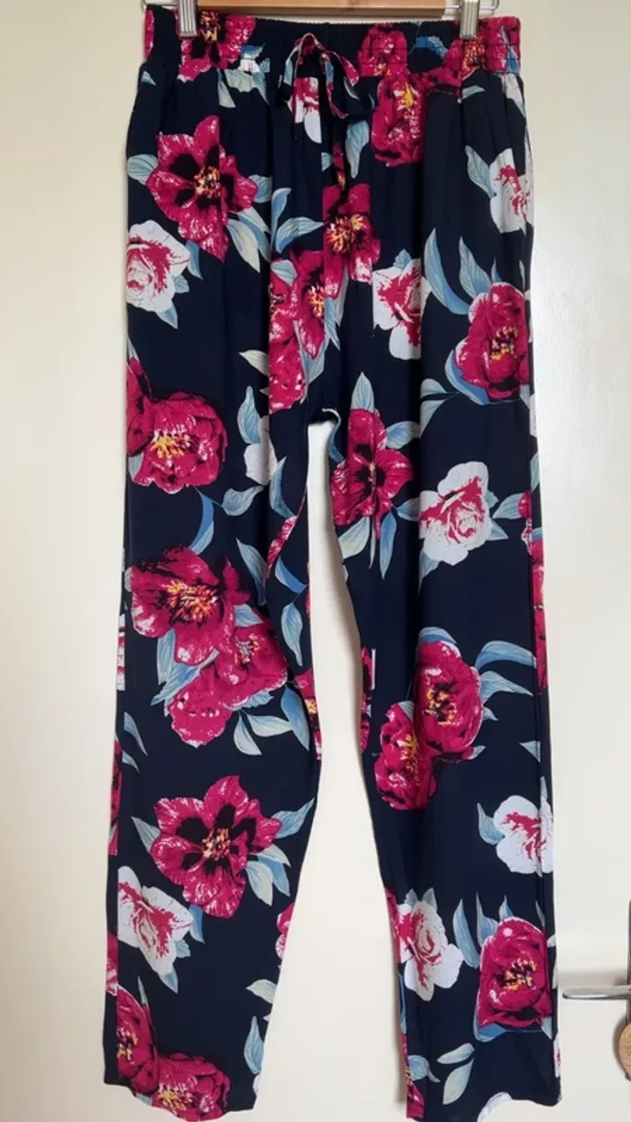 Pantalon fluide à fleurs – Taille élastique 🌺 - photo numéro 4
